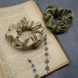 Гумка з шовку, скранч шовковий